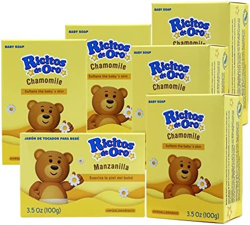 Baby Cleansing Bar Soap, Chamomile, 6-Pack of 3.5 Oz —…